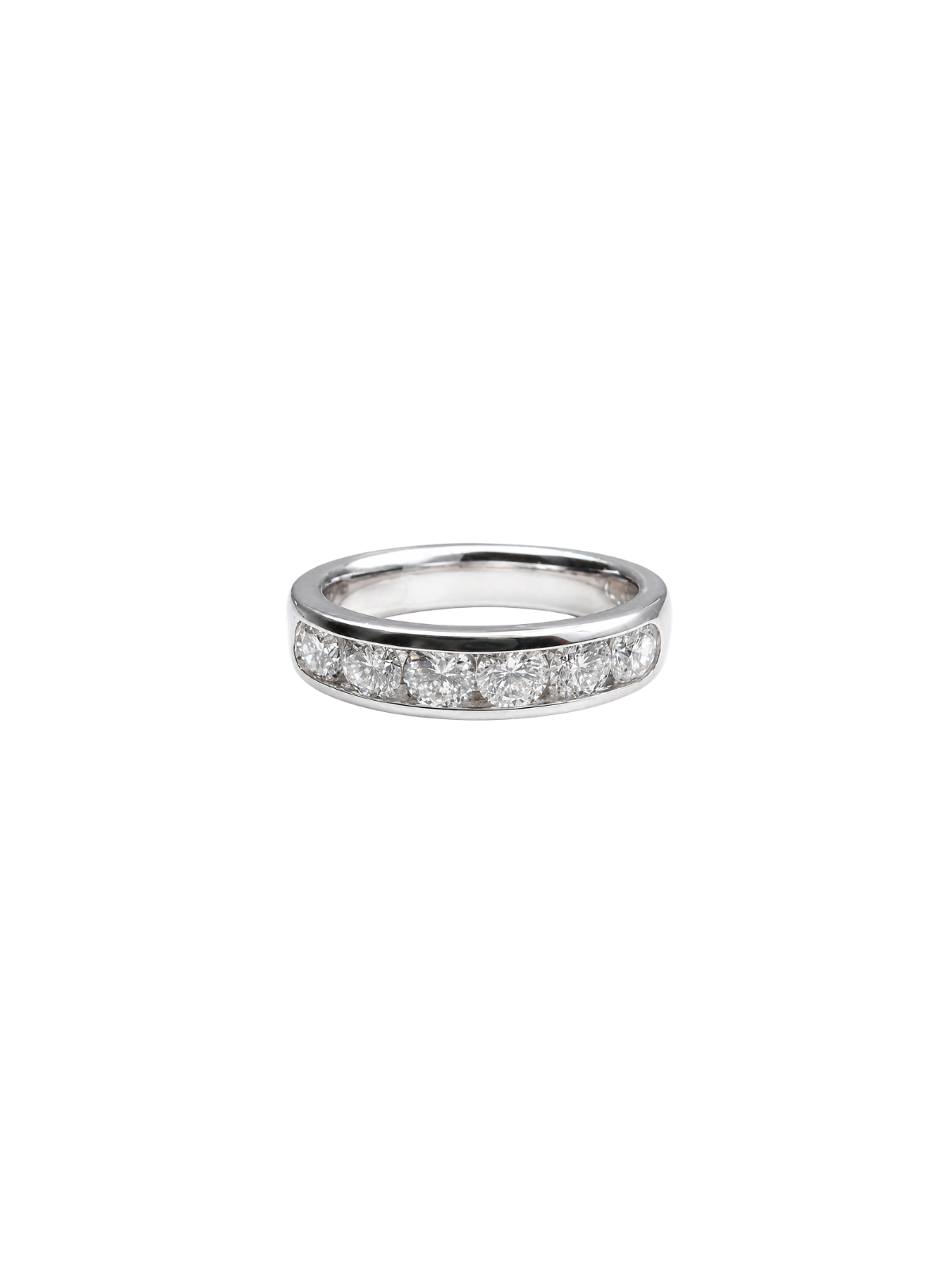 1.50ct Diamond 14K Gold Channel Set Ring