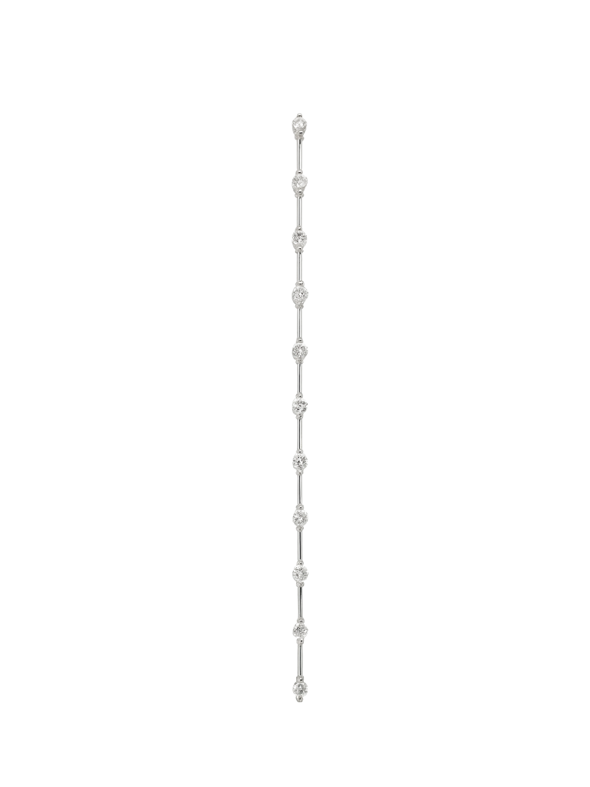 1.25ct Diamond 18K Gold Link Tennis Bracelet